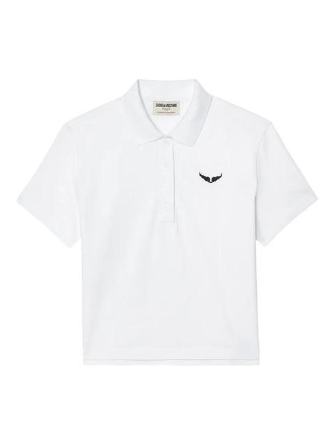 Zadig&Voltaire Mirta polo shirt - White - zdjęcie produktu nr 1