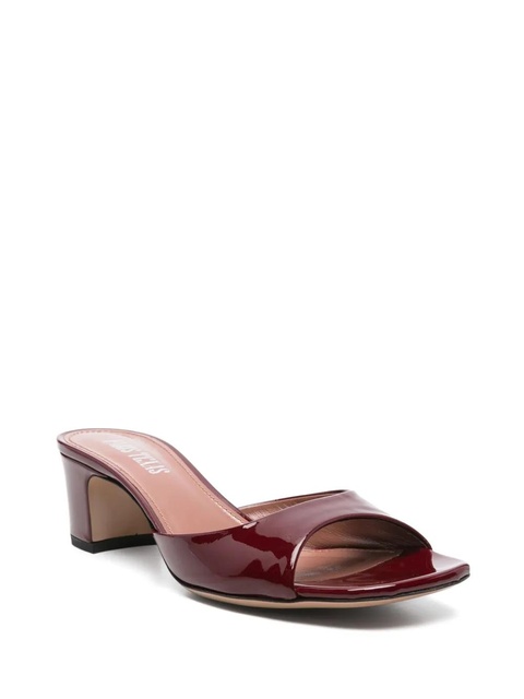 Paris Texas 50mm leather sandals - Red - zdjęcie produktu nr 2