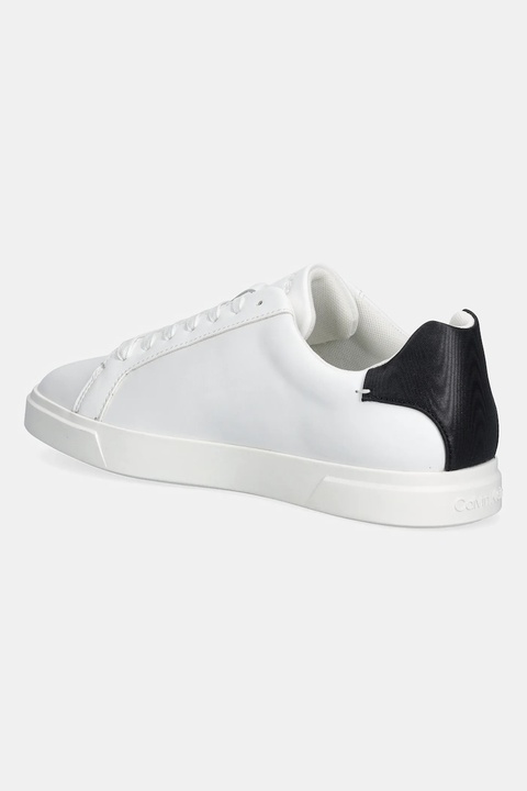 Calvin Klein sneakersy LOW PRO CUP LACEUP LTH MOIRE kolor biały HW0HW02845 - zdjęcie produktu nr 2