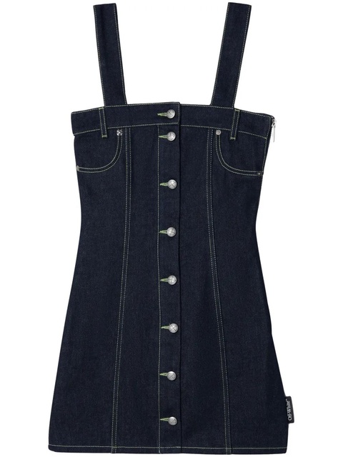Off-White corset denim dress - Blue - zdjęcie produktu nr 1