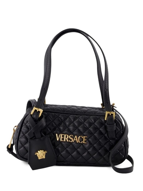 Versace small quilted shoulder bag - Black - zdjęcie produktu nr 1
