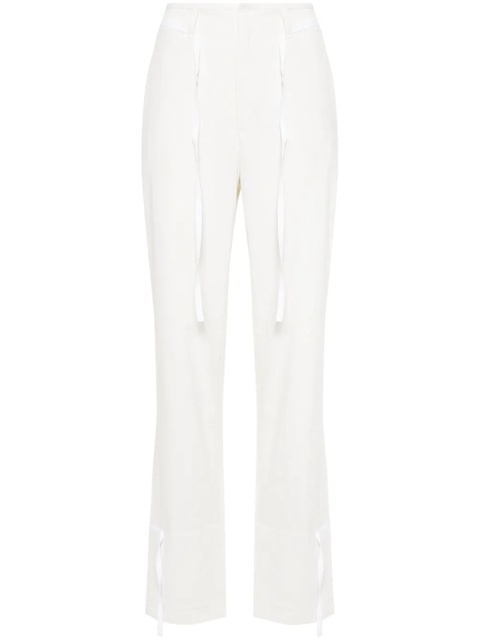 LEMAIRE cotton straight trousers - Neutrals - zdjęcie produktu nr 1