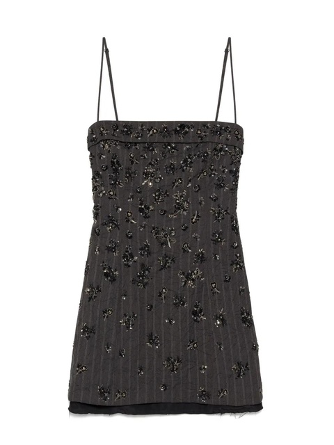 Simkhai Anden embellished mini dress - Grey - zdjęcie produktu nr 2