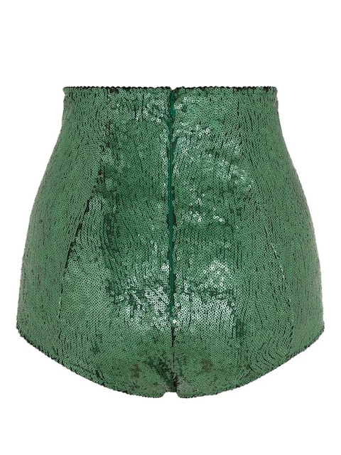 Dolce & Gabbana sequin culotte briefs - Green - zdjęcie produktu nr 1