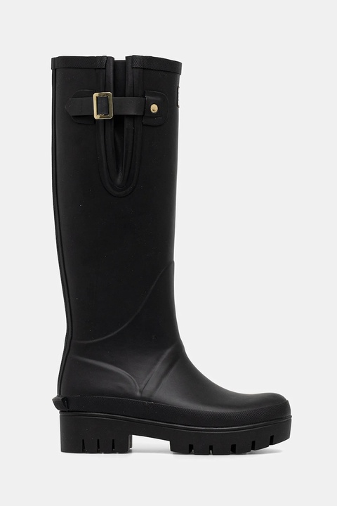 Barbour kalosze Leighton damskie kolor czarny LRF0116BK11 - zdjęcie produktu nr 2
