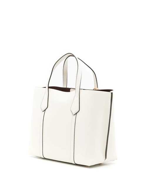 Tory Burch Perry small leather tote - White - zdjęcie produktu nr 2