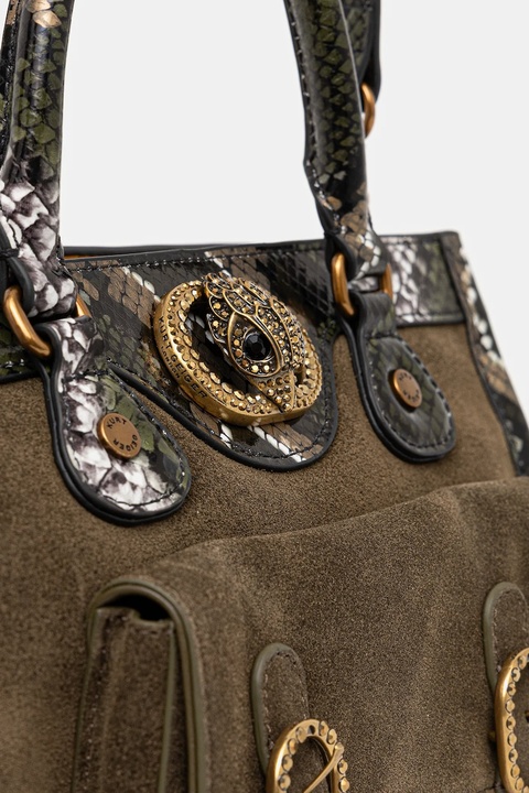 Kurt Geiger London torebka skórzana CHELSEA kolor zielony 4984279029 - zdjęcie produktu nr 2
