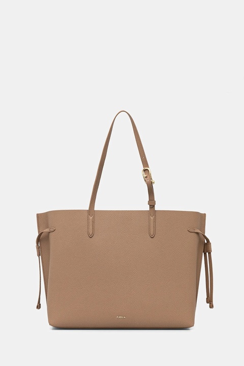 Furla torebka skórzana kolor beżowy WB02001 BX4329 4619S - zdjęcie produktu nr 1