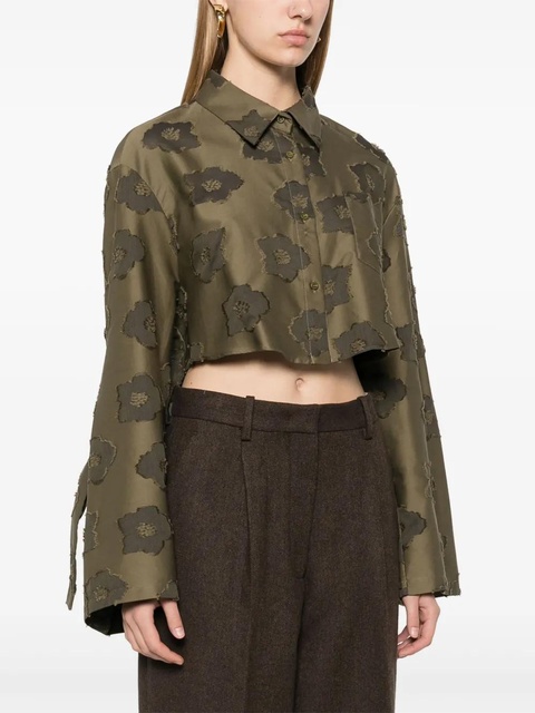 Cecilie Bahnsen Vinh shirt - Green - zdjęcie produktu nr 2