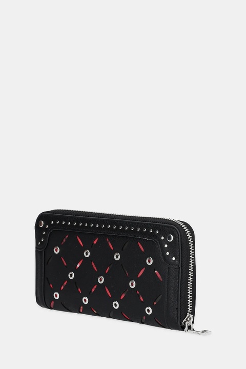 Desigual portfel YANKEE FIONA BLACK damski kolor czarny 25WAYP33 - zdjęcie produktu nr 2