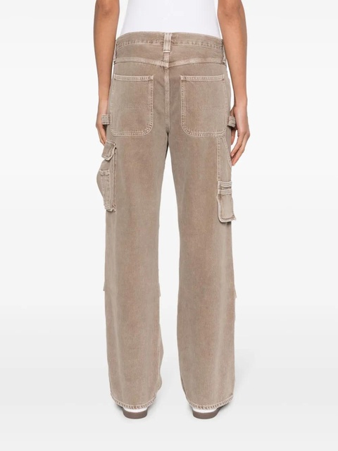AGOLDE Nera mid-rise wide-leg jeans - Neutrals - zdjęcie produktu nr 2