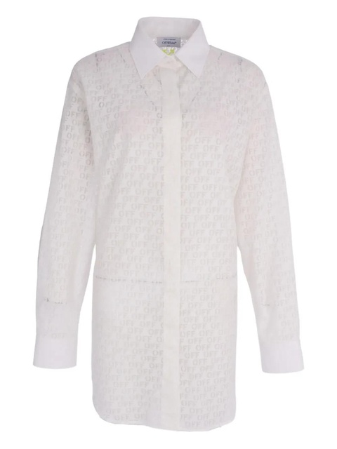 Off-White monogram mini shirt dress - zdjęcie produktu nr 1