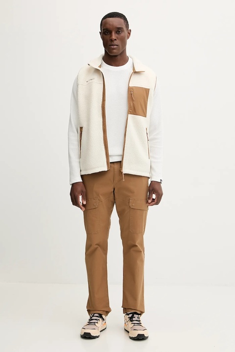 Mammut longsleeve Waffle kolor beżowy gładki 1016.01830 - zdjęcie produktu nr 2