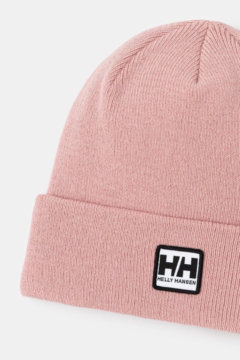 Helly Hansen czapka kolor różowy z grubej dzianiny 67154 - zdjęcie produktu nr 2