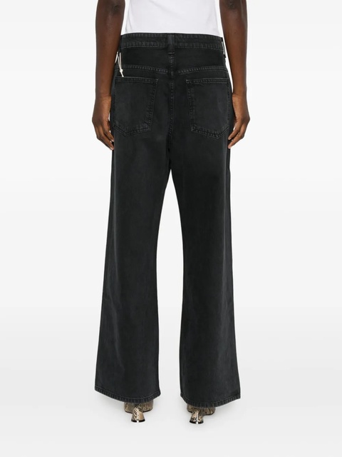 KHAITE wide-leg jeans - Black - zdjęcie produktu nr 2