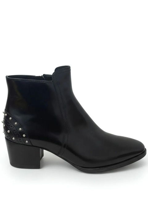 Tod's studded heeled boots - Black - zdjęcie produktu nr 1