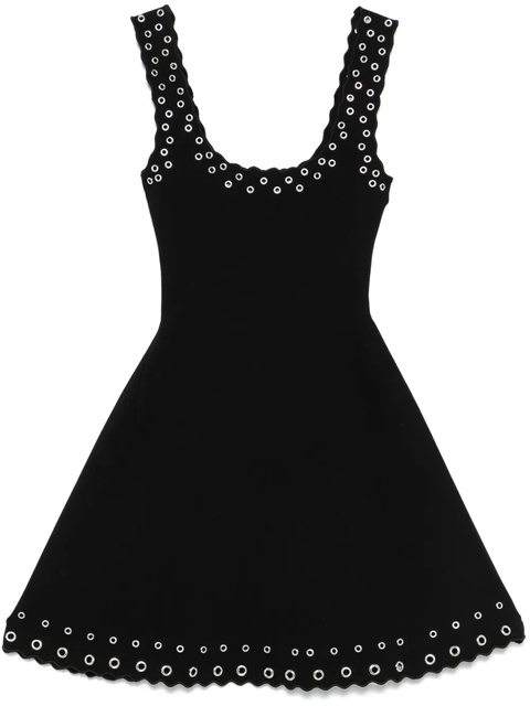 Maje eyelet-embellished minidress - Black - zdjęcie produktu nr 1