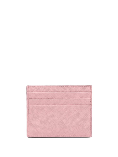 Prada Saffiano leather card holder - Pink - zdjęcie produktu nr 2