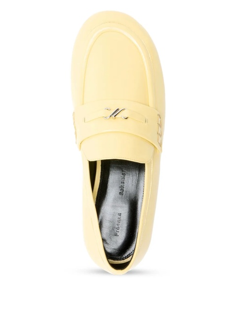 Proenza Schouler monogram leather loafers - Yellow - zdjęcie produktu nr 2