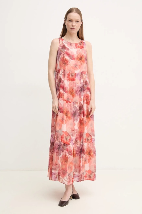 Marc Aurel sukienka kolor pomarańczowy maxi prosta 6530-1010-24784 - zdjęcie produktu nr 1