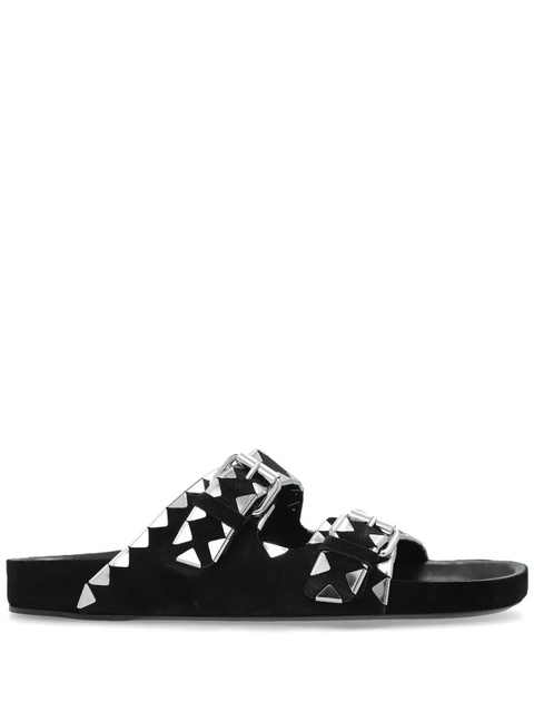 ISABEL MARANT Lennyo slides - Black - zdjęcie produktu nr 1
