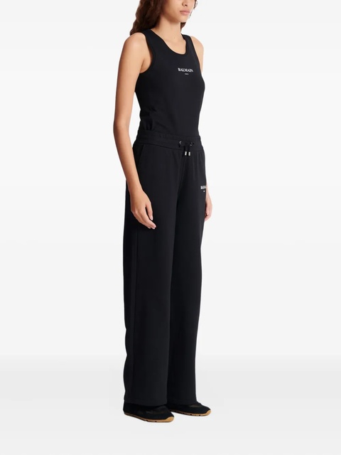 Balmain logo-print track pants - Black - zdjęcie produktu nr 2