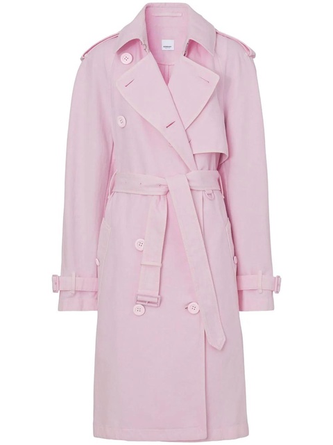 Burberry classic belted trench coat - Pink - zdjęcie produktu nr 1