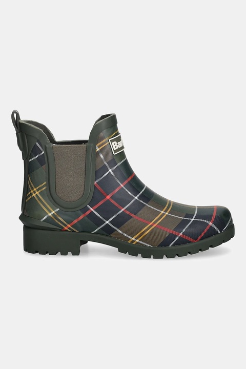 Barbour kalosze Wilton damskie kolor zielony LRF0066TN11 - zdjęcie produktu nr 2