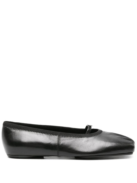 Givenchy 4G-plaque pleated ballerina shoes - Black - zdjęcie produktu nr 1