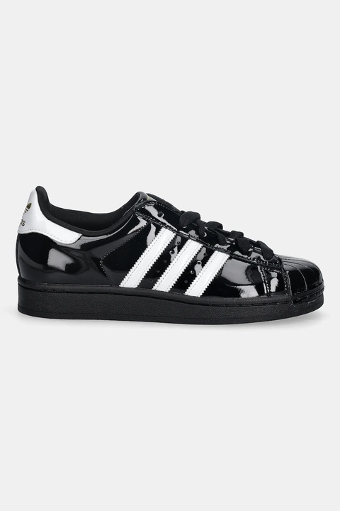 adidas Originals sneakersy skórzane Superstar II W damskie kolor czarny JS4009 - zdjęcie produktu nr 2