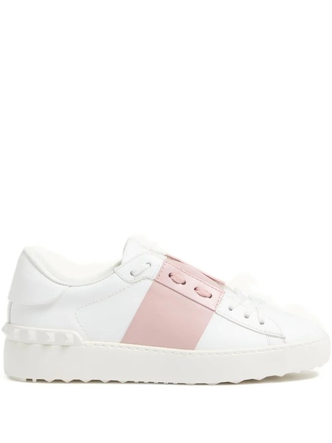 Valentino Garavani Open low-top leather sneakers - White - zdjęcie produktu nr 1