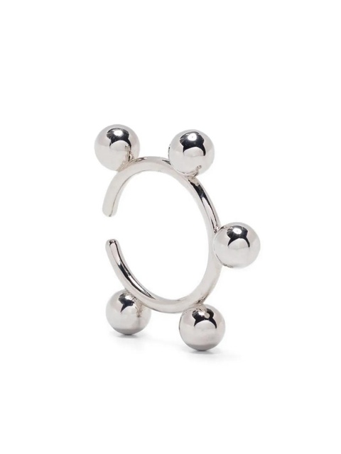 Jil Sander sphere-embellished ear cuff - Silver - zdjęcie produktu nr 1
