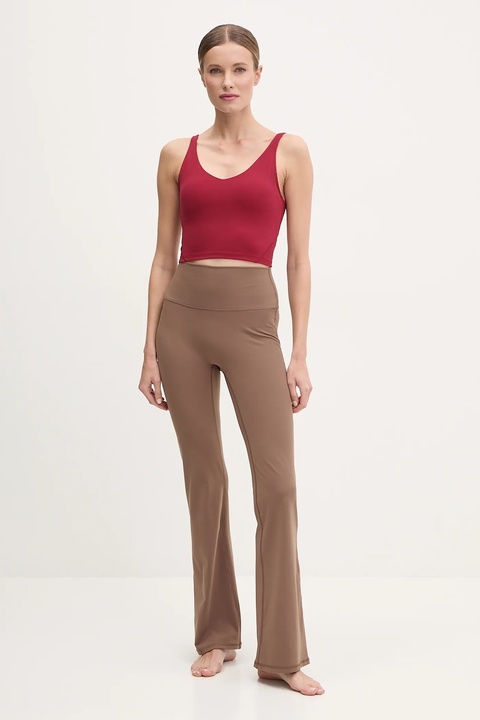 Joy in me top do jogi Grace kolor bordowy Grace - zdjęcie produktu nr 1