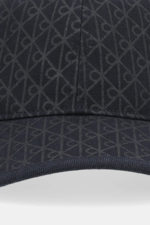 Calvin Klein czapka z daszkiem bawełniana kolor czarny LV04F5036G - zdjęcie produktu nr 2