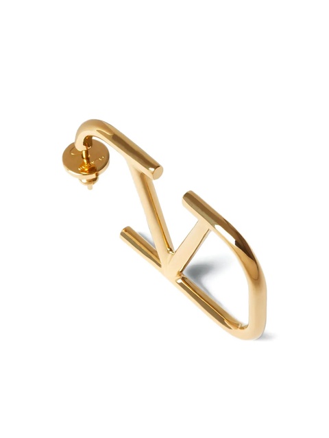 Valentino Garavani logo earrings - Gold - zdjęcie produktu nr 2