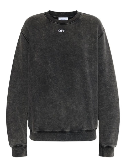 Off-White Arrow-appliqué sweatshirt - Grey - zdjęcie produktu nr 1