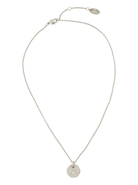 Vivienne Westwood Lewis orb embellished-disc necklace - Silver - zdjęcie produktu nr 2