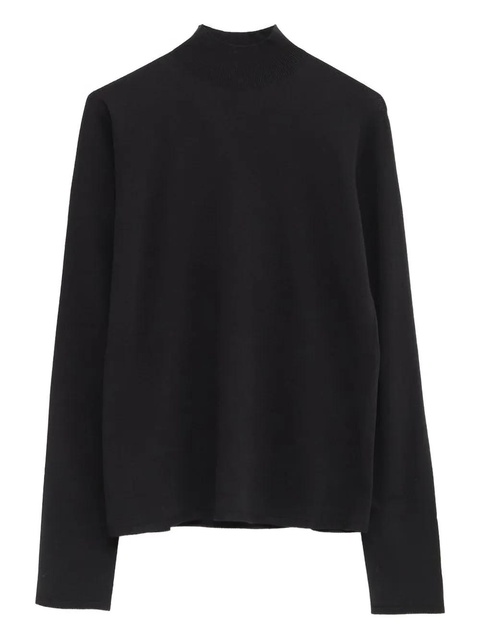The Row high-neck rolled marciat sweater - Black - zdjęcie produktu nr 1