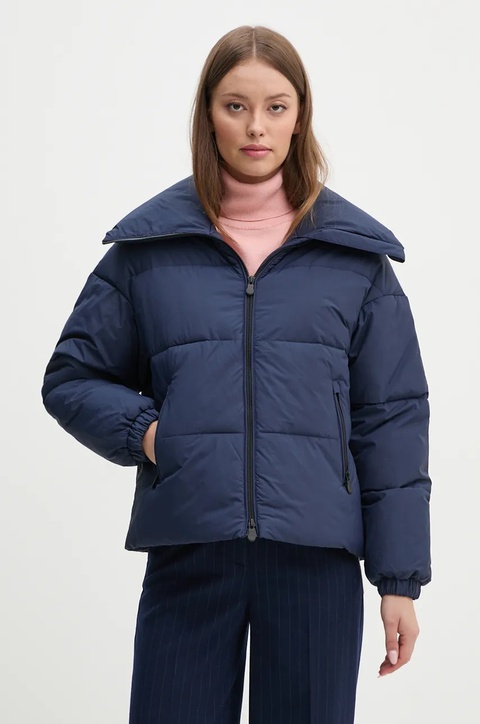 Save The Duck kurtka HINA damska kolor granatowy zimowa oversize D31318W.COFY19 - zdjęcie produktu nr 1
