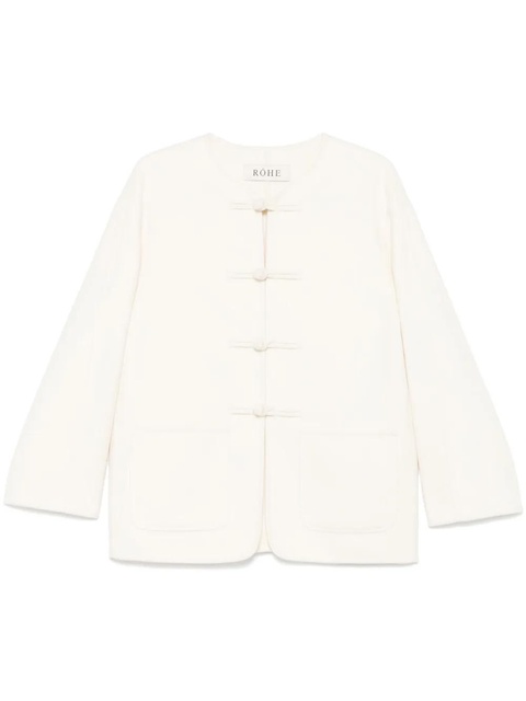 Róhe braid-trim jacket - Neutrals - zdjęcie produktu nr 1
