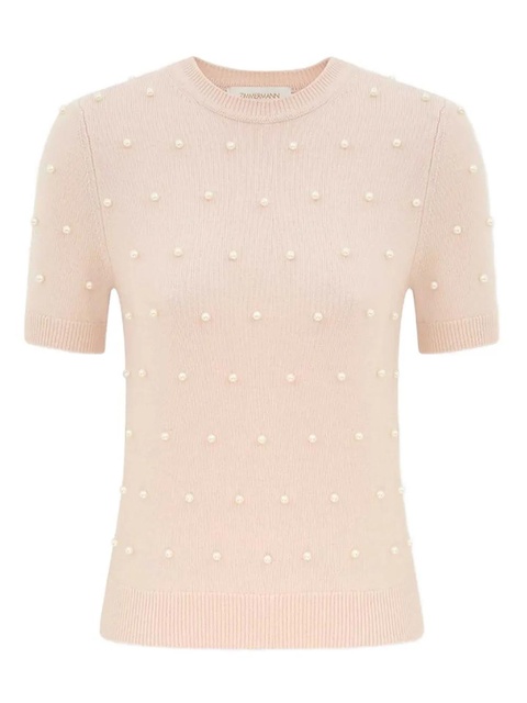 ZIMMERMANN beaded sweater - Neutrals - zdjęcie produktu nr 1