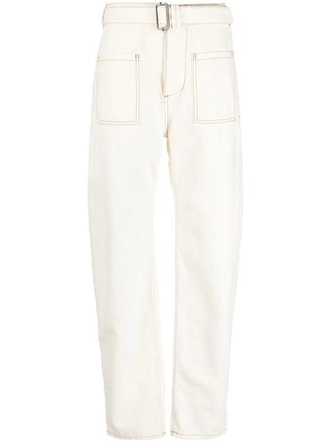 ETRO straight-leg cargo trousers - White - zdjęcie produktu nr 1