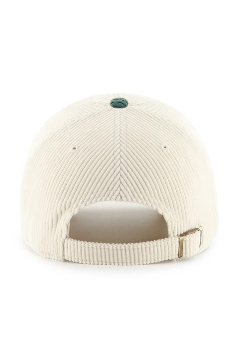 47 brand czapka z daszkiem sztruksowa Dog Cord Base Runner kolor beżowy XXD-TCBRT02EWS-NT - zdjęcie produktu nr 2