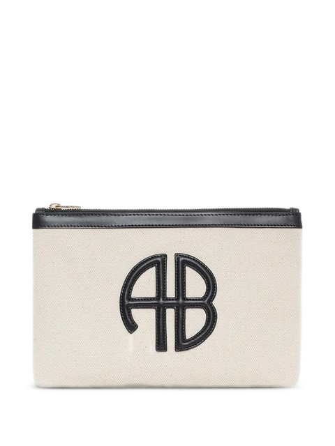 ANINE BING Lili clutch bag - Neutrals - zdjęcie produktu nr 1