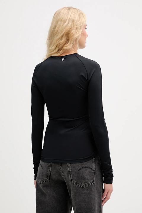 Aniye By longsleeve damskie kolor czarny 181150 - zdjęcie produktu nr 2