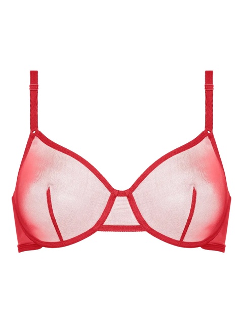ERES Eden Tonique mesh full-cup bra - Red - zdjęcie produktu nr 1