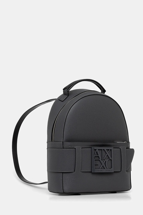 Armani Exchange plecak damski kolor niebieski mały gładki XW001204 AF13672 - zdjęcie produktu nr 2