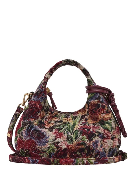GANNI tapestry floral mini bag - Red - zdjęcie produktu nr 1