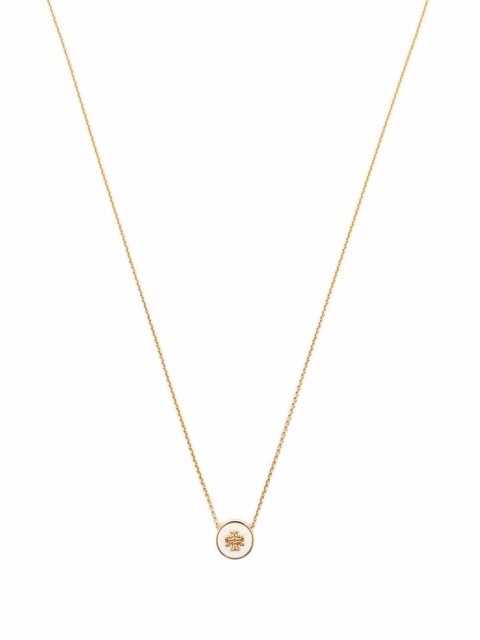 Tory Burch Kira enamel pendant necklace - Gold - zdjęcie produktu nr 1