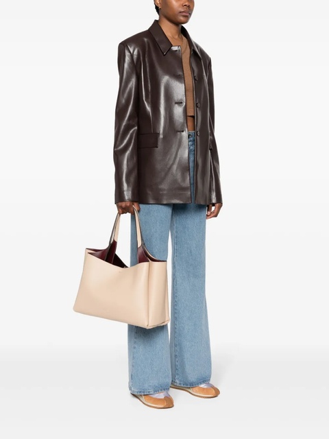 Tod's medium leather tote bag - Neutrals - zdjęcie produktu nr 2